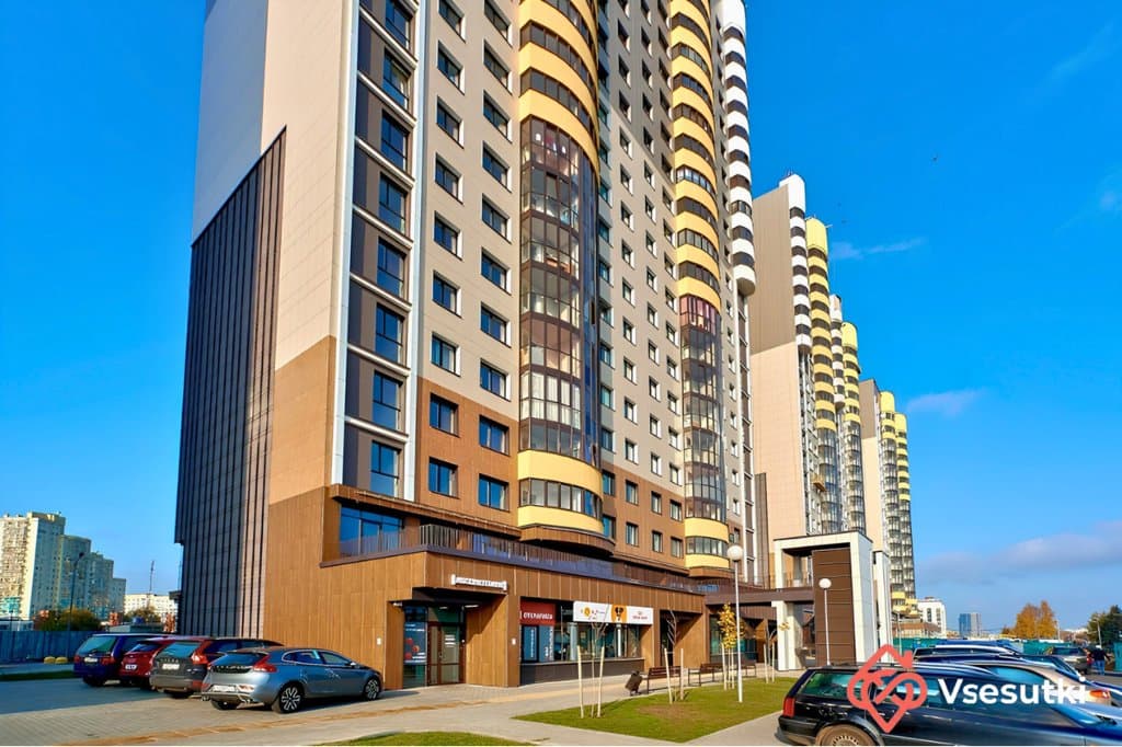 Квартира на сутки и часы - 100 BYN/ночь, вид 16 этажа 17