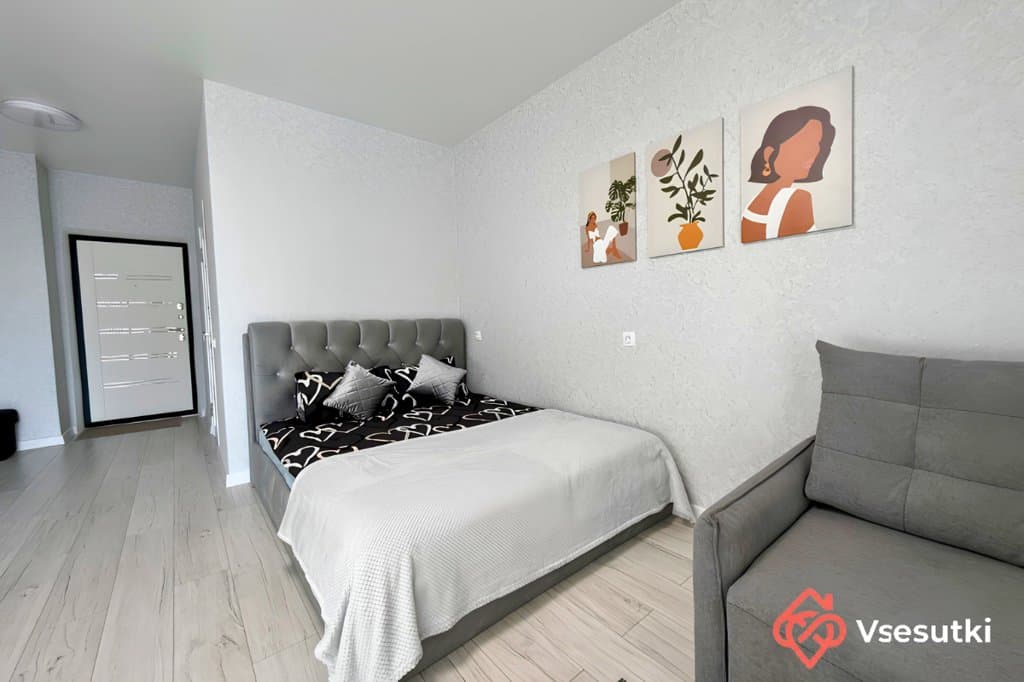 Уютная студия Glasgow - вид на город, 13 этаж, самозаселение 6